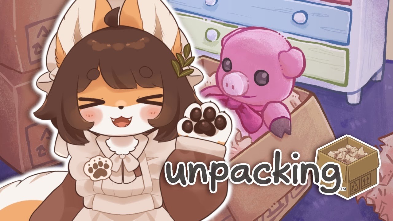 【unpacking】部屋をまったり整理整頓するゲーム