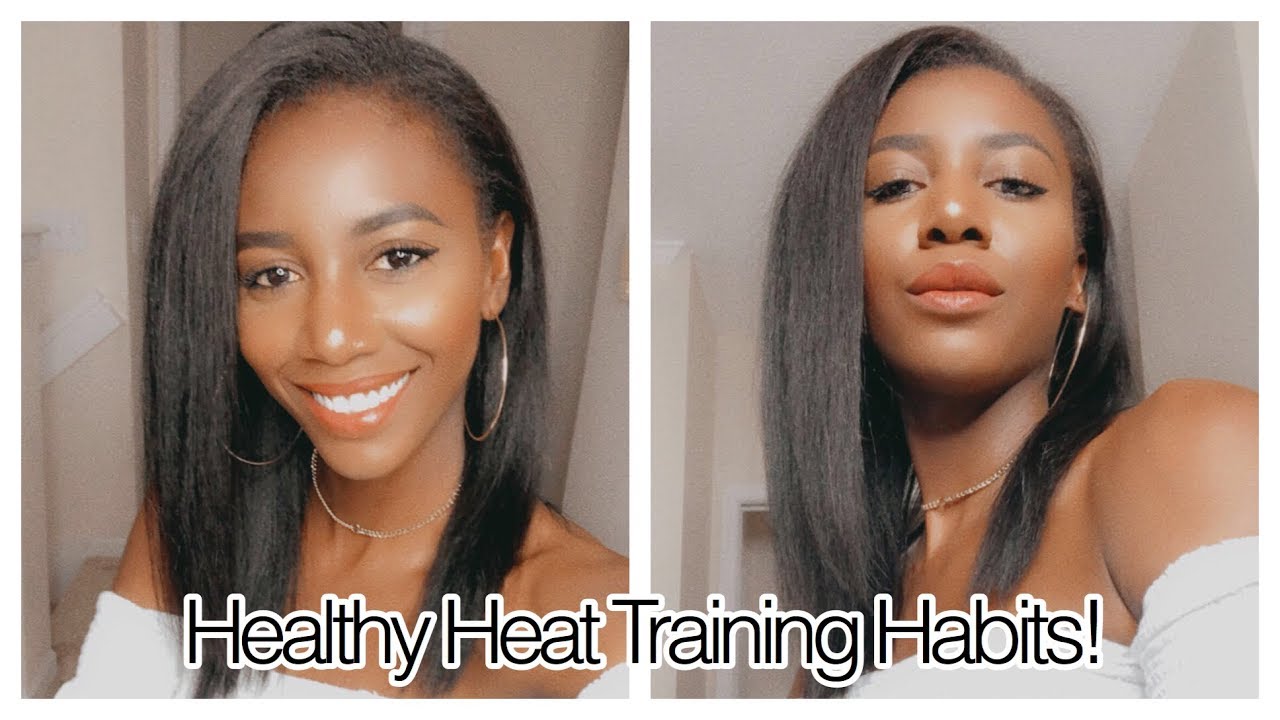 How To Heat Train Natural Hair in a Healthy Way | Simply Subrena