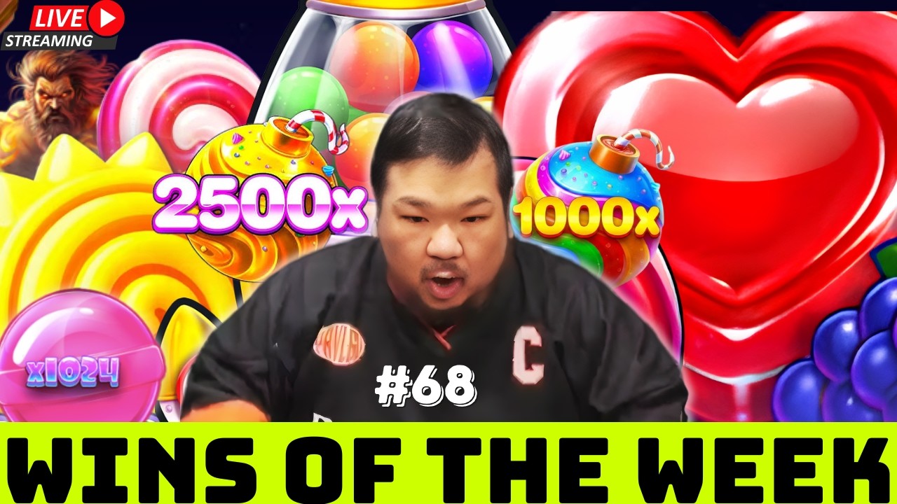 BIG BOY CHENG BIGGEST SLOT WINS OF THE WEEK#68 SWEET BONANZA 2500 SAVES THE WEEK! #bbc  #maxbet