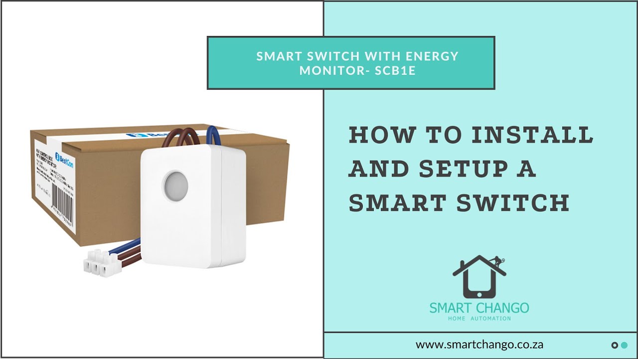 Broadlink Bestcon SCB1E Wifi Smart Switch with Energy Monitoring - Installation and Configuration