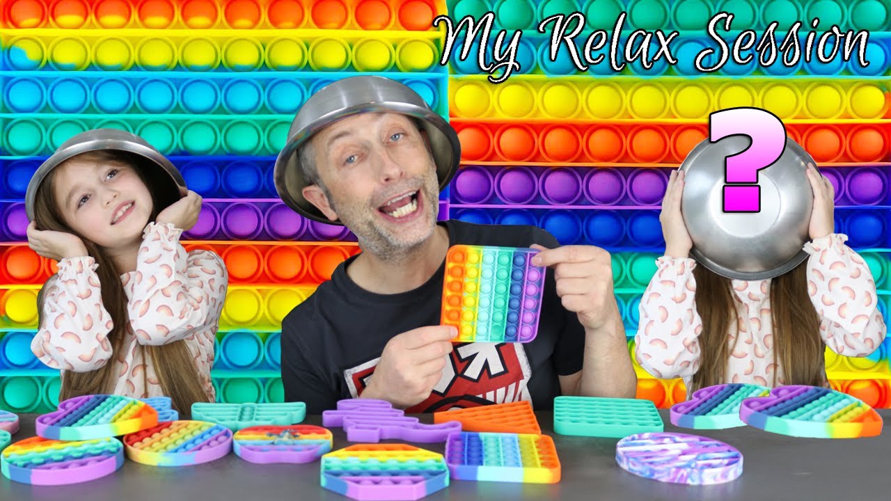 CHALLENGE POP IT ! Mensonge ou vérité ? On va TOUT SAVOIR d'ELLIE et PAPOUNET avec My Relax Session