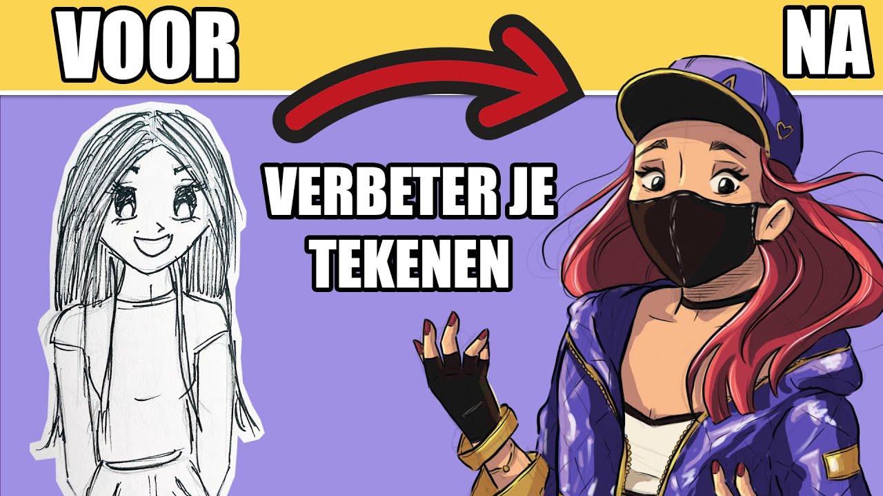 10 TIPS OM BETER TE LEREN TEKENEN! - CreaChick