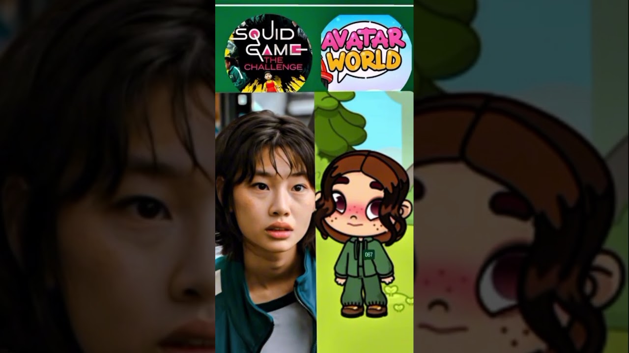 SQUID GAME &AVATAR WORLD❤️&zwj;🔥#squidgame #puza #avatarworld #tocabocavill #tictok  #tocaboca #shorts