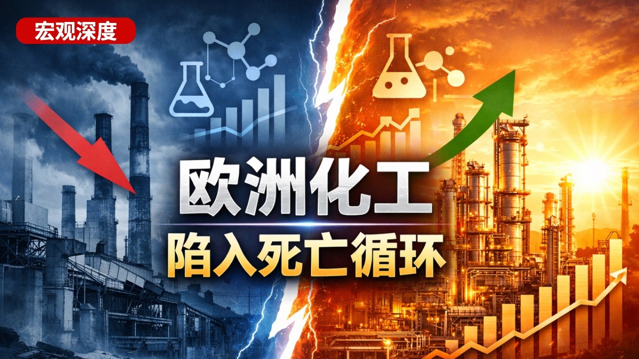 【宏观深度】欧洲化工陷入死亡循环，中国凭什么接下这泼天富贵？化工行业深度解析