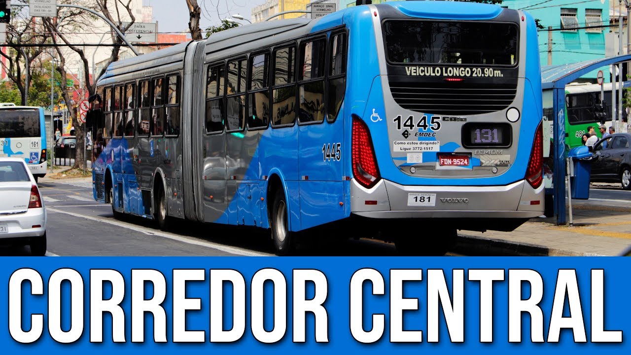 Corredor Central de Campinas - Movimentação de Ônibus #100