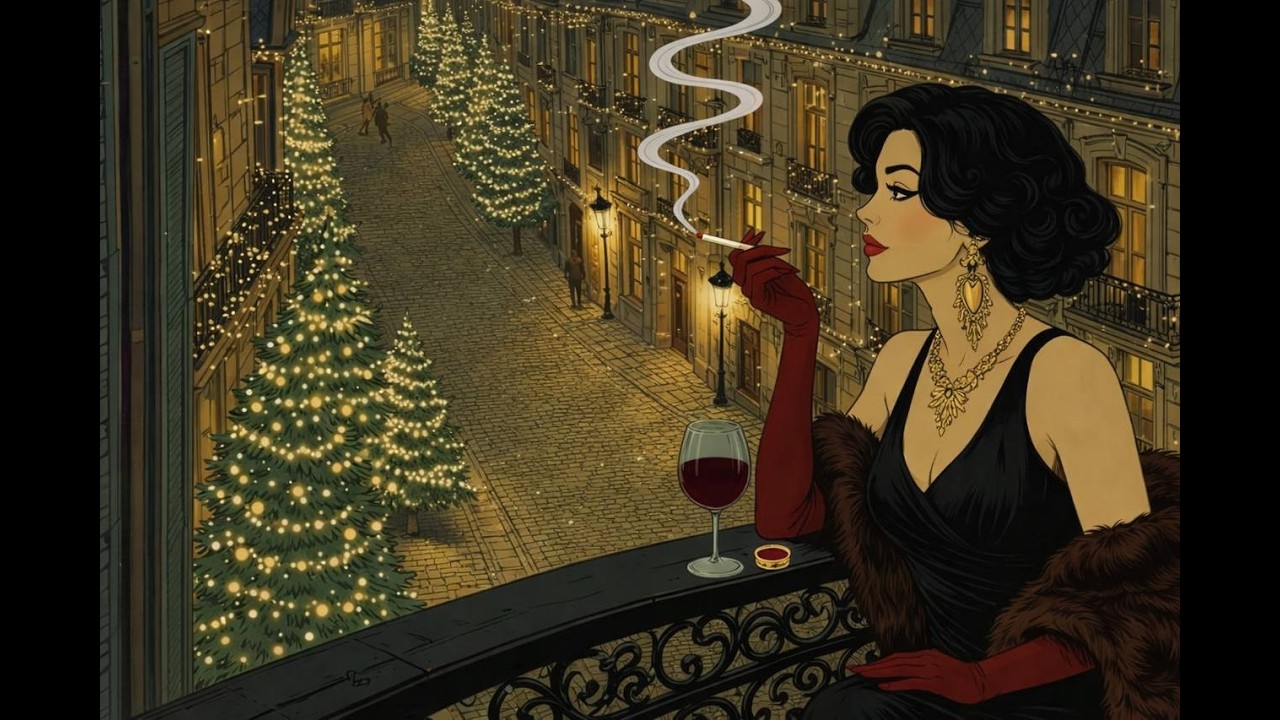 Midnight Vintage Jazz Lounge – Relaxing 1930s Cozy Jazz Ambience ✨