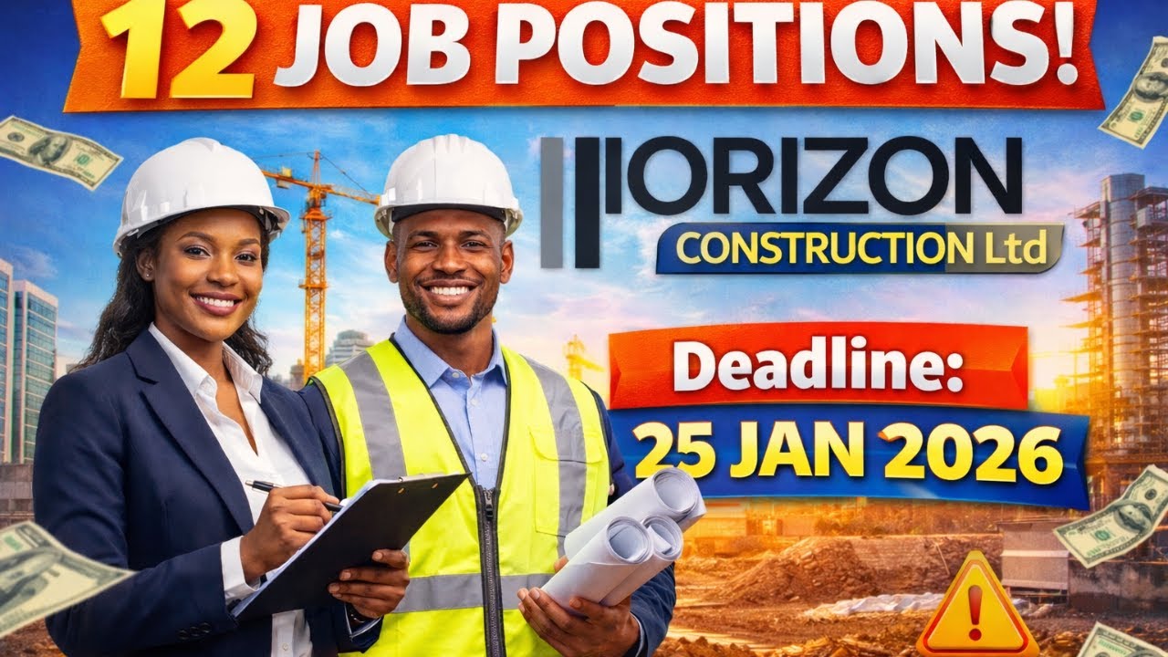 🚨 12 вакансий в Horizon Construction Ltd | Подайте заявку до 25 января 2026 г. 🔥💼