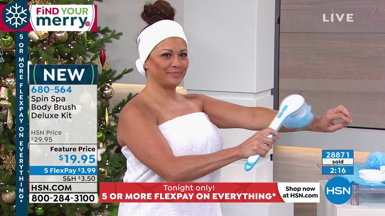 Spin Spa Body Brush Deluxe Kit