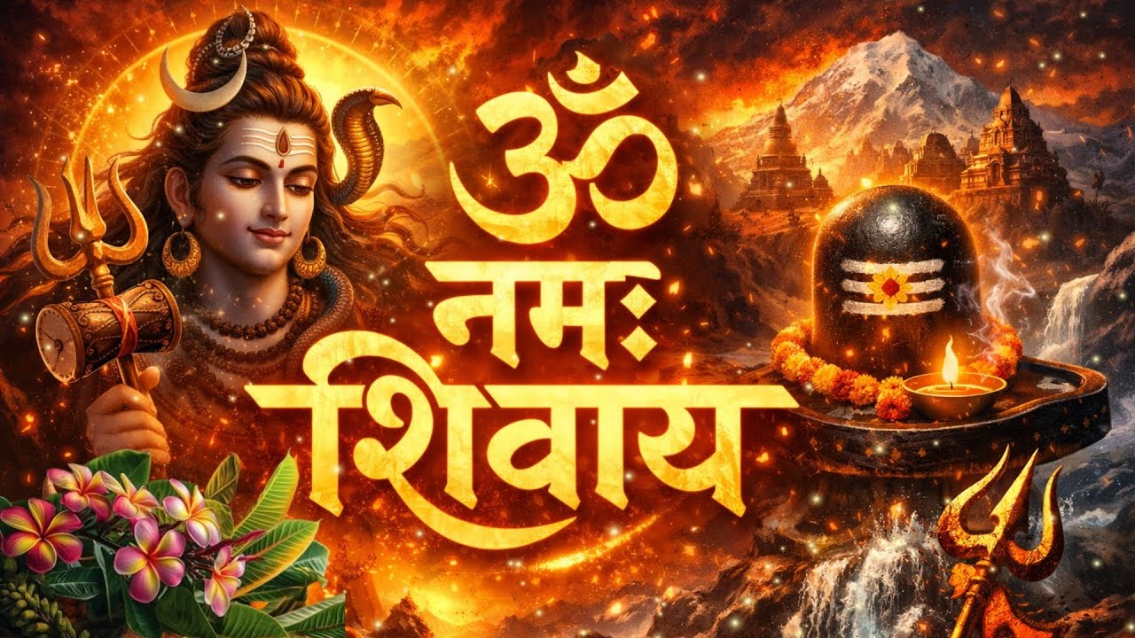 ॐ नमः शिवाय 🙏 Peaceful and Calm Mind Instantly | Shiva Meditation Mantra
