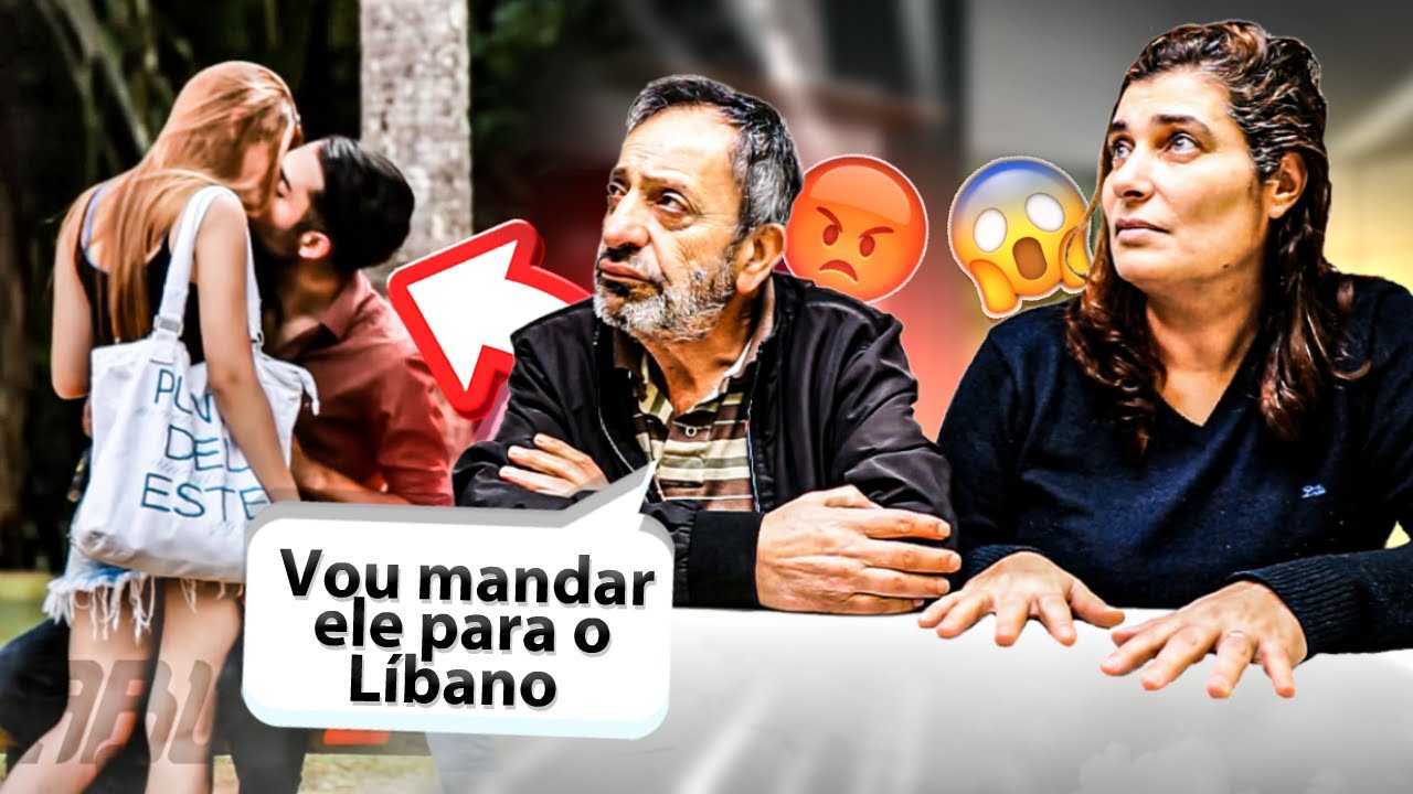 MEUS PAIS ÁRABES REAGINDO A EU BEIJANDO PELA PRIMEIRA VEZ