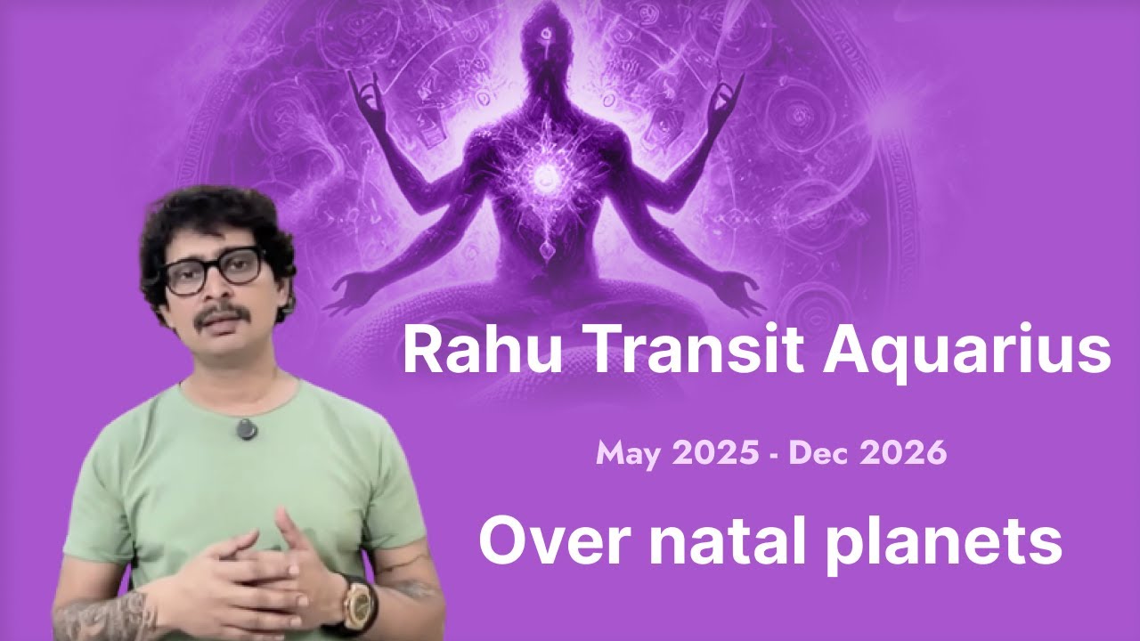 Rahu Transit Over Natal Planets #vrastro #raajeevkumar #astrology #rahutransit