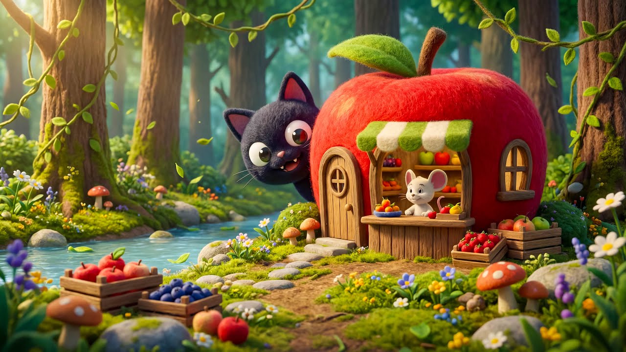 Sunny Forest Stream ☀️ Lofi Jazz for Study & Focus