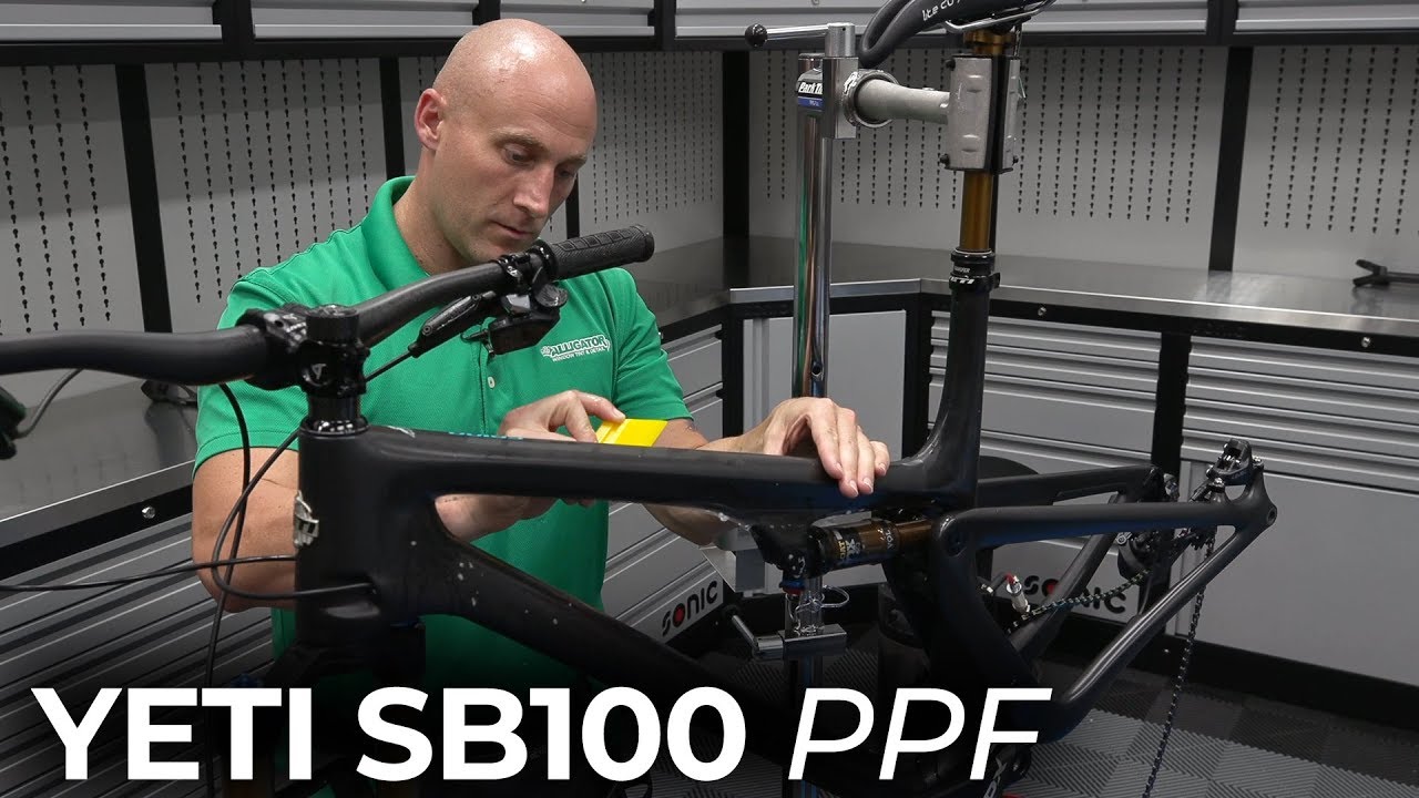 2019 Yeti SB100 Mountain Bike: E5 - Invisiframe Paint Protection Film