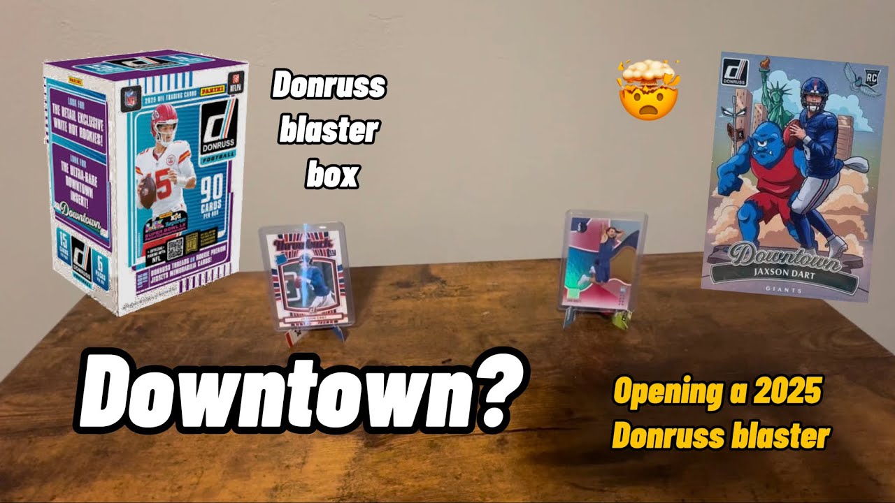 Opening a 2025 Donruss blaster box!