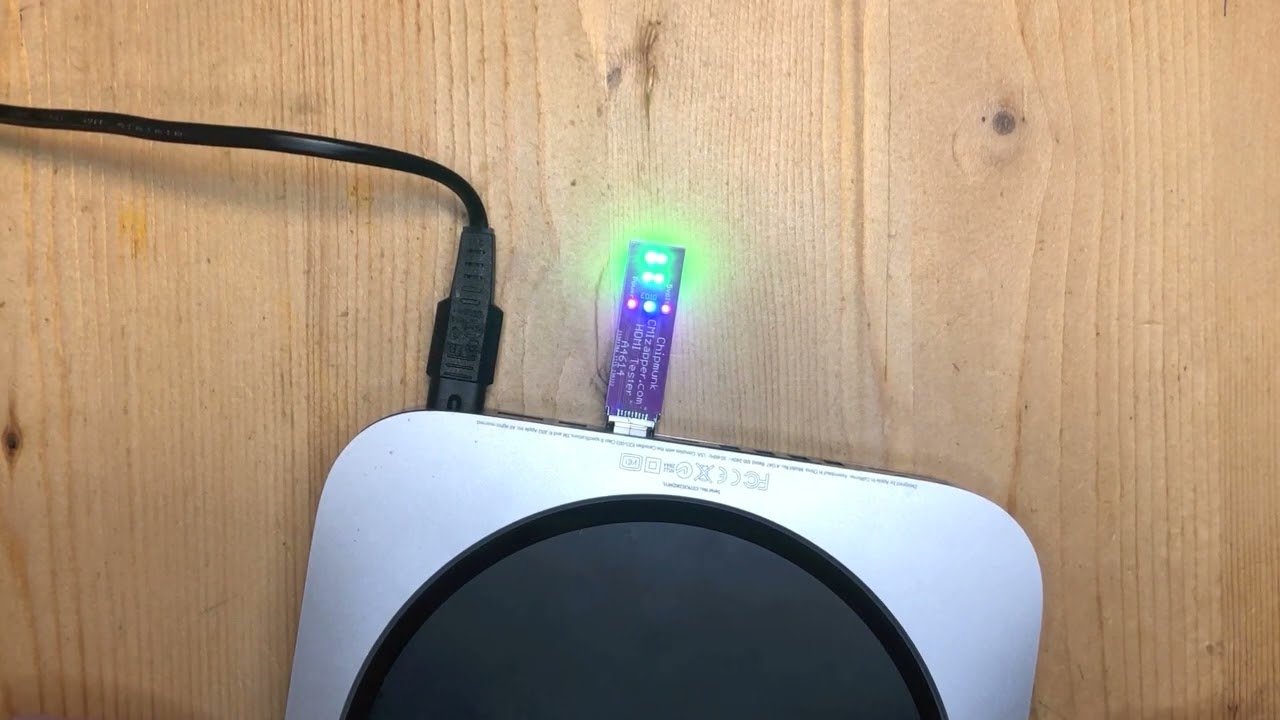 Chipmunk HDMI Tester to quickly diagnose video ports