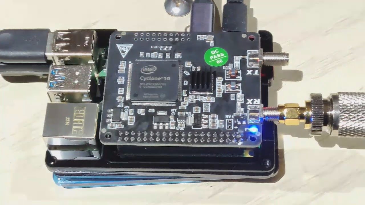 Первый тест приёмника Radioberry | Raspberry Pi | SDR-радио | КВ приёмник и передатчик | QRP