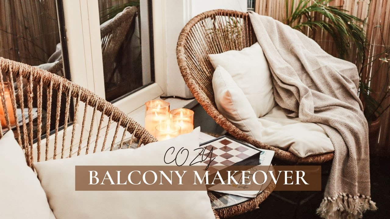 DIY Small Balcony Makeover || Affordable Patio Decor Ideas | Chy Daniel
