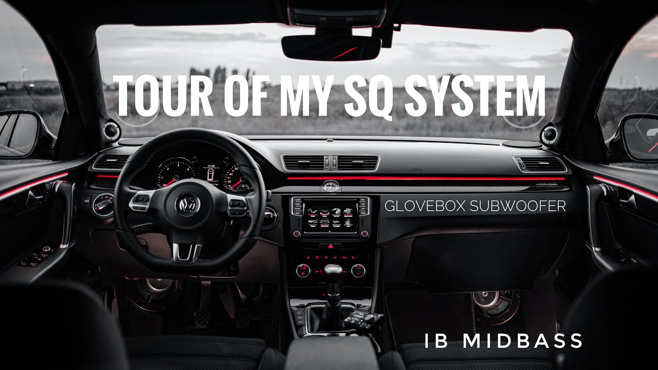 Turul sistemului meu audio de SQ (Sound Quality) din masina | VW Passat B6
