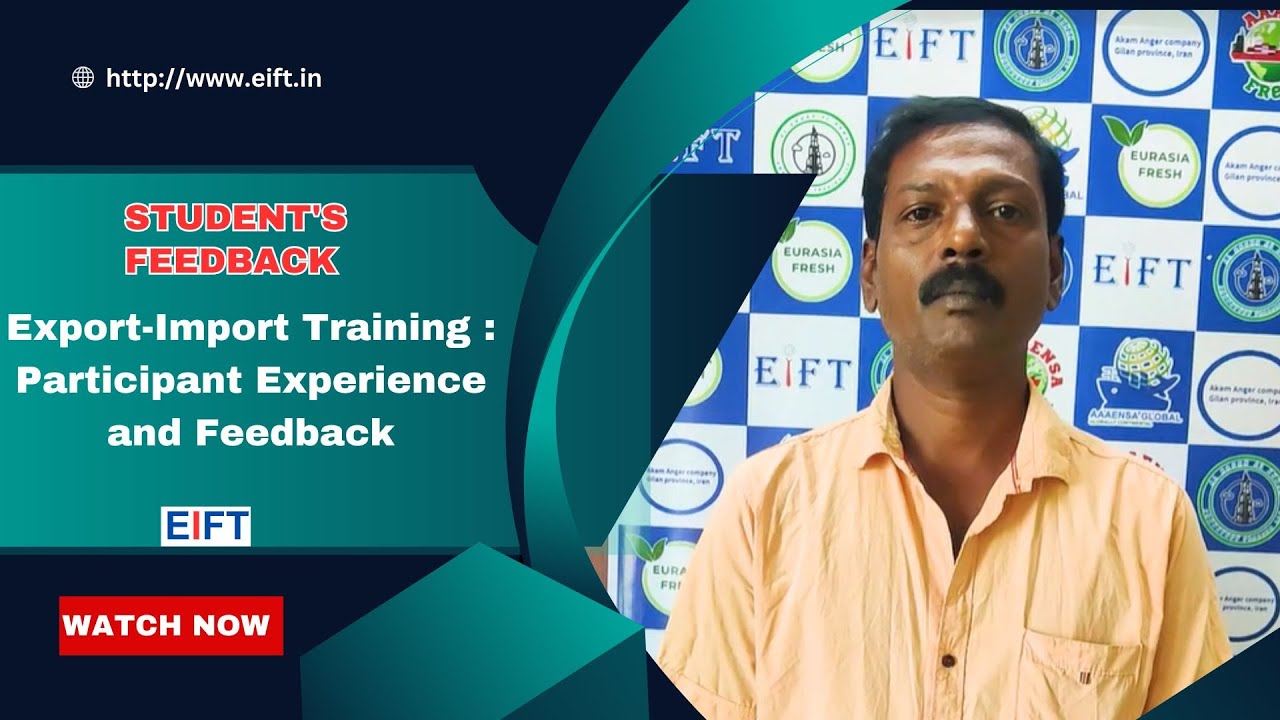 Export-Import Training : Participant Experience and Feedback |Series - 26 / 1000 #testimonal #viral
