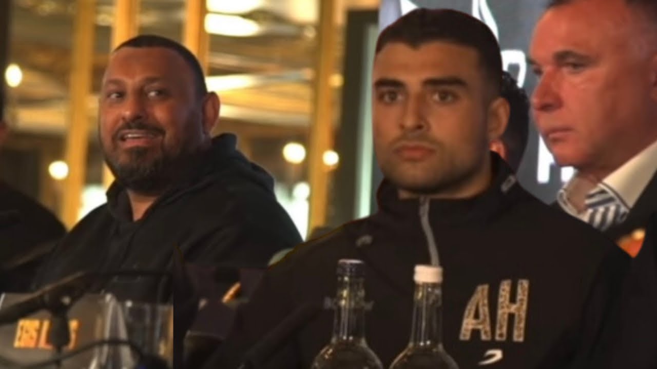 SHOCK DEBUT - Prince Naseem Hamed SON - Aadam Hamed CO MAIN EVENT ON USYK DUBOIS