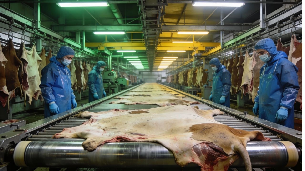Inside the Cattle Factory – See How Common Animals Become Luxury Leather