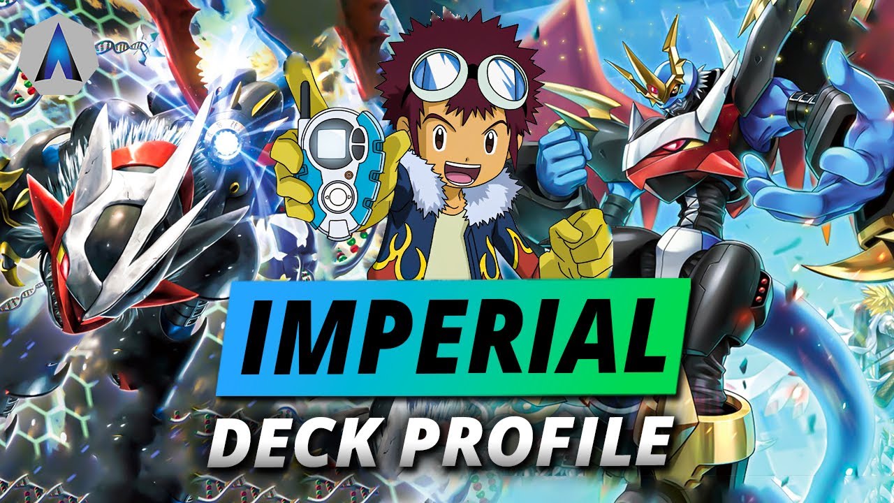 BOTTOM DECK EVERYTHING!!! Imperialdramon Deck Profile & Combo Guide | Digimon Card Game BT12 Format
