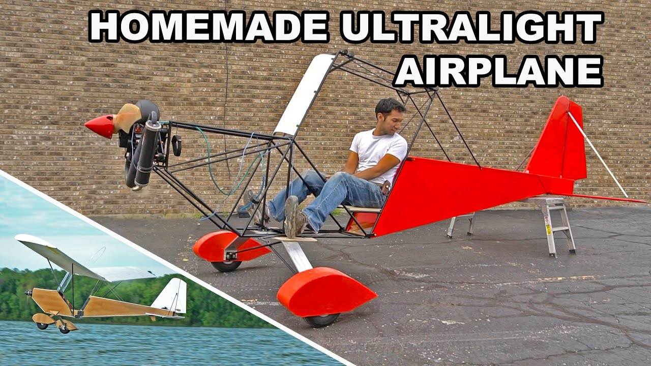 Homemade Ultralight Airplane MK4 - pt1