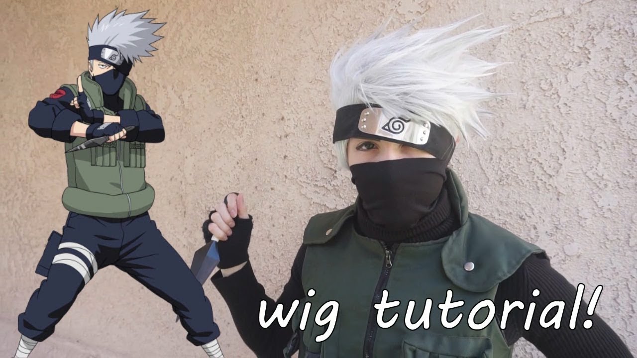 Kakashi Wig Tutorial | By Kevin (Uchiha Hotline)