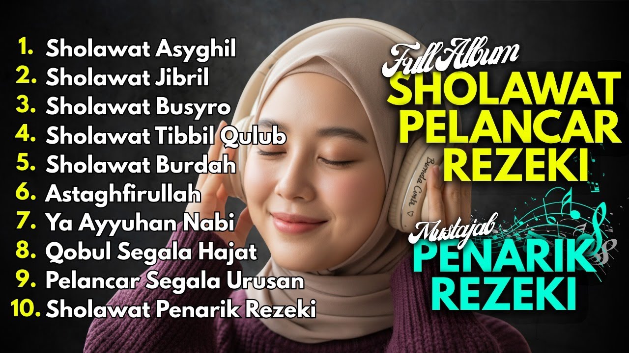 SHOLAWAT NABI TERBARU | SHOLAWAT NABI PENARIK REJEKI | Sholawat Jibril, Sholawat Busyro, Nariyah