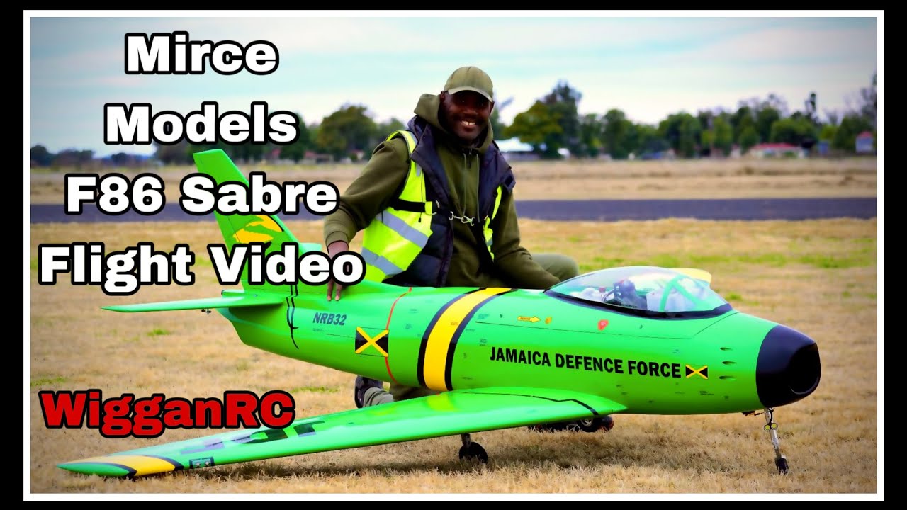 F86 Sabre Flight Video- Mirce Models Rc Turbine Plane