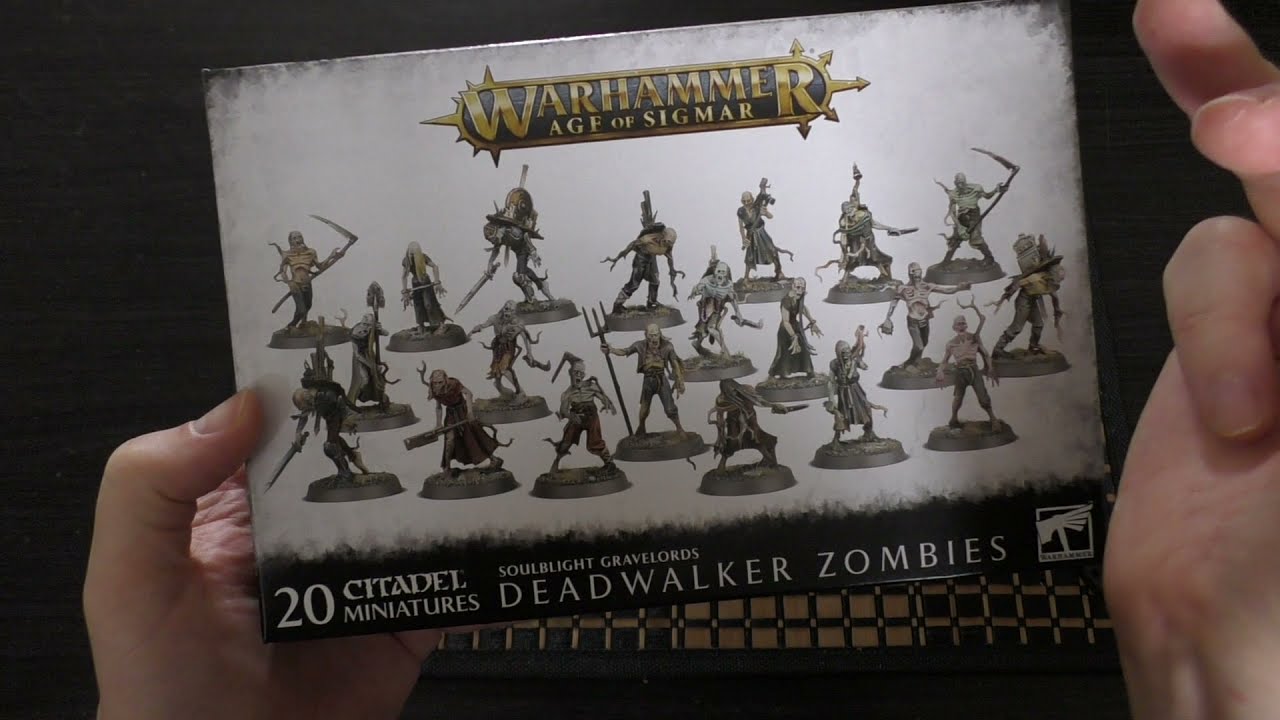Soulblight Gravelords - Deadwalker Zombies - Unboxing (AoS)