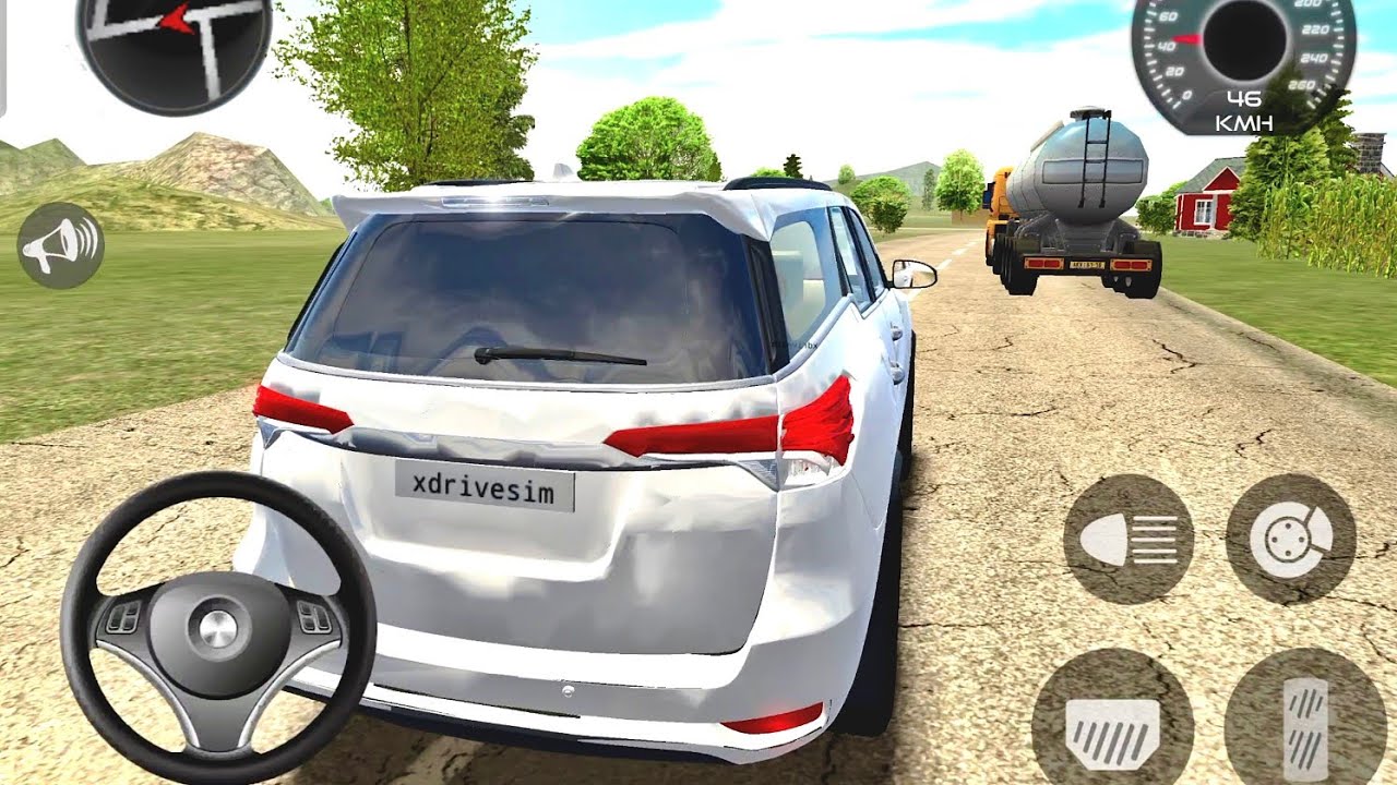 ​Indian Cars Simulator: White Fortuner Village Adventure & Heavy Tanker Missions! 🚙💨