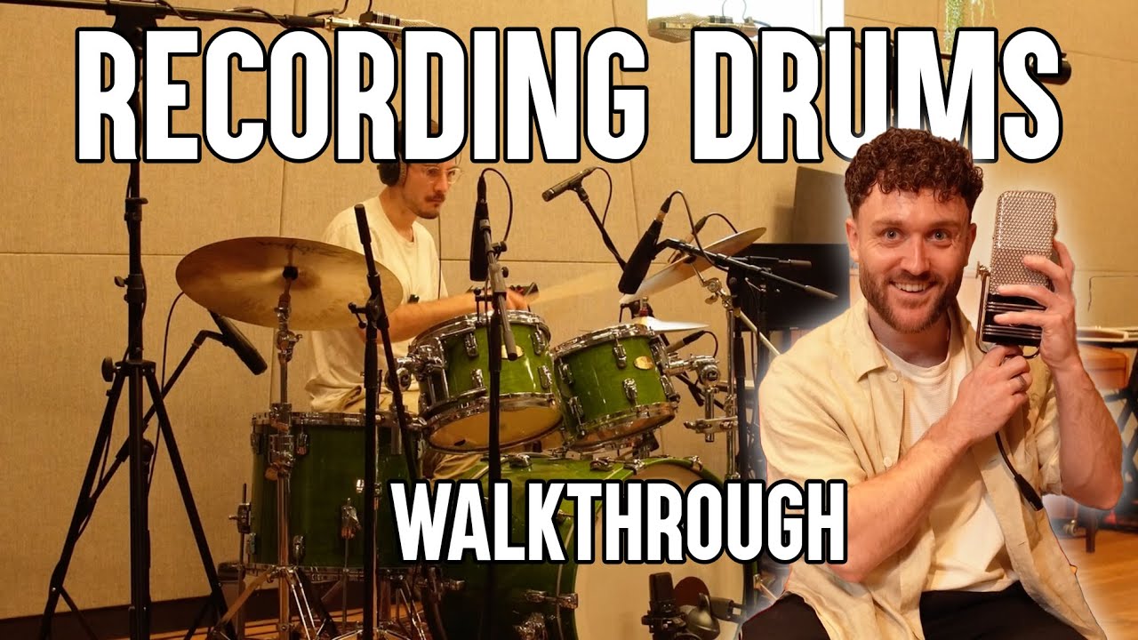 Recording DRUMS with the new WA44 and WA19!