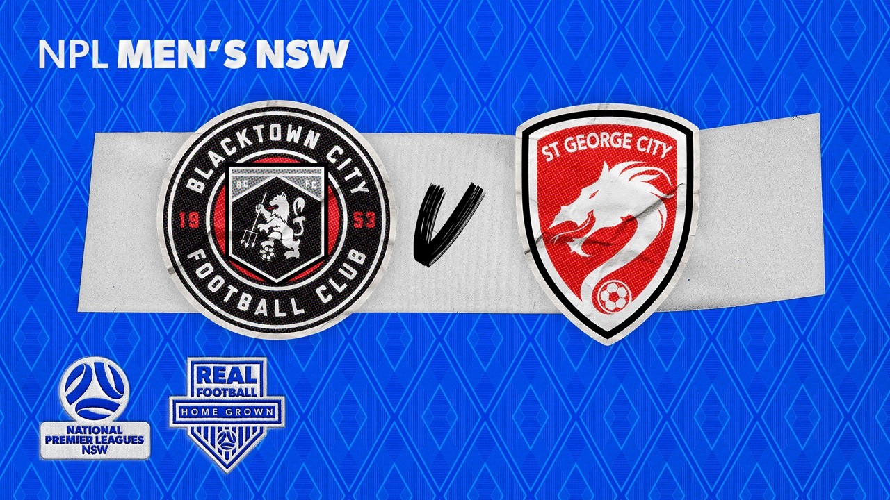 NPL Men's NSW - Blacktown City FC v St George City FA