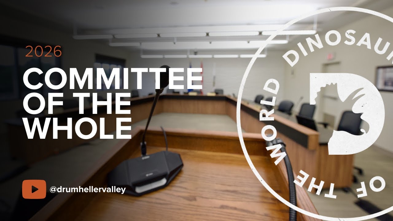 September 15, 2026 - Town of Drumheller Committee of the Whole Meeting