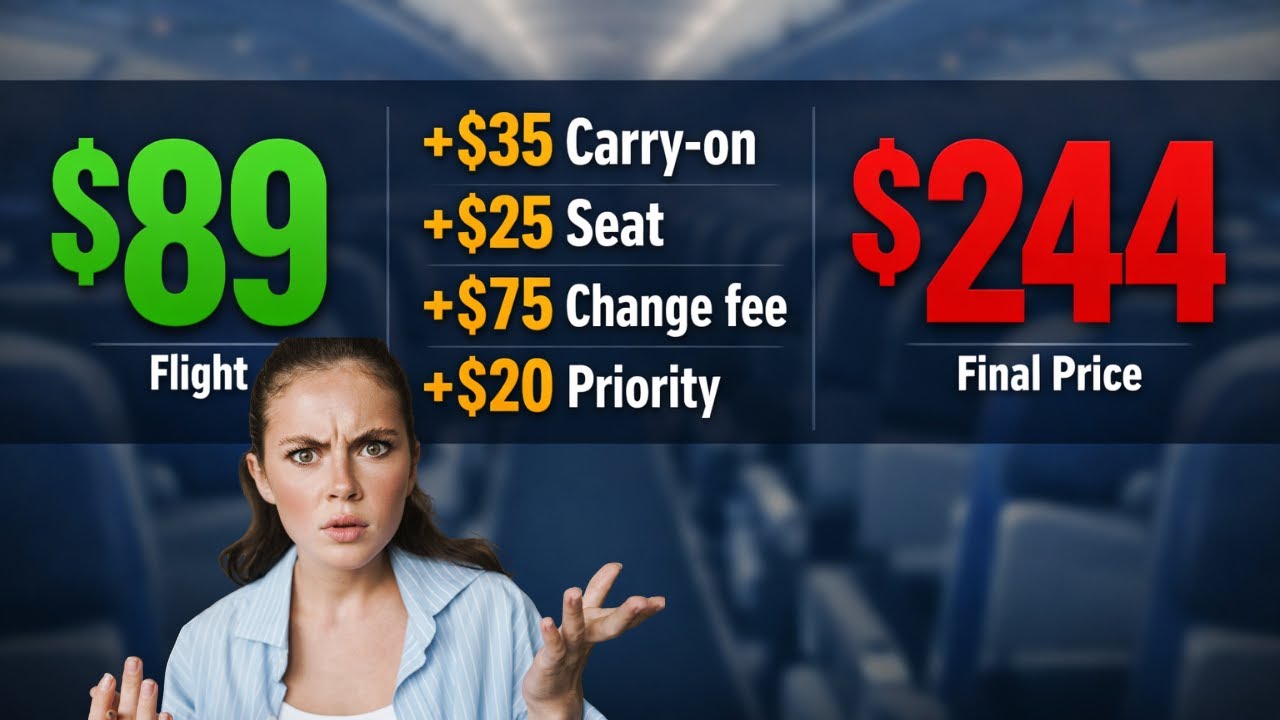 Modern travel is a joke (The $89 flight lie)