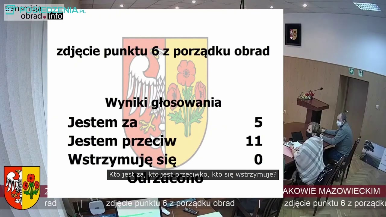 XXIII Sesja Rady Powiatu z dnia  26 11 2020 - wersja z napisami