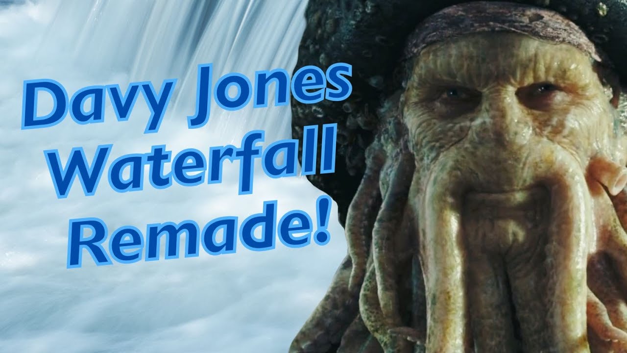 Disneyland's Davy Jones Waterfall Remade