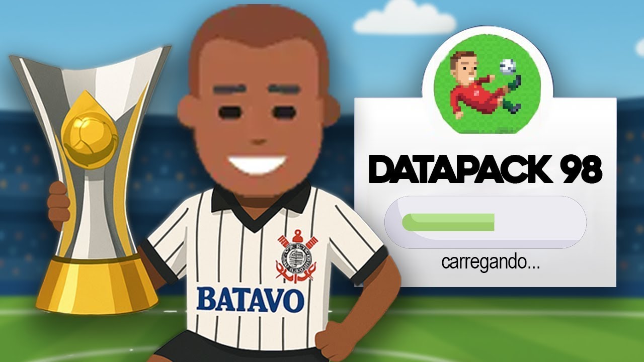 A PRIMEIRA VEZ JOGANDO O BRASILEIRÃO NA ATUALIZAÇÃO DO WORLD SOCCER CHAMPS DE 1998