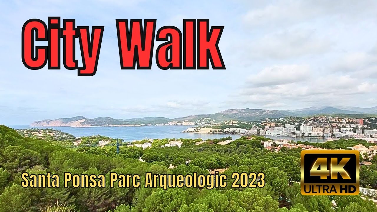 Santa Ponça - Santa Ponsa? Parc Arqueologic Puig De Sa Morisca ✨ 4K HDR ASMR