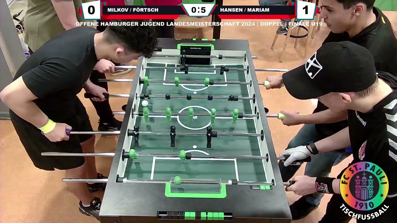 U19 FINALE DOPPEL - TISCHKICKER JUGEND-LANDESMEISTERSCHAFT 2024