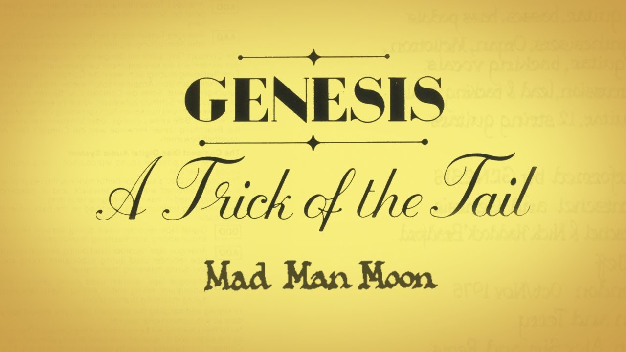 Mad Man Moon - Genesis - Lyrics - Animated Album Cover