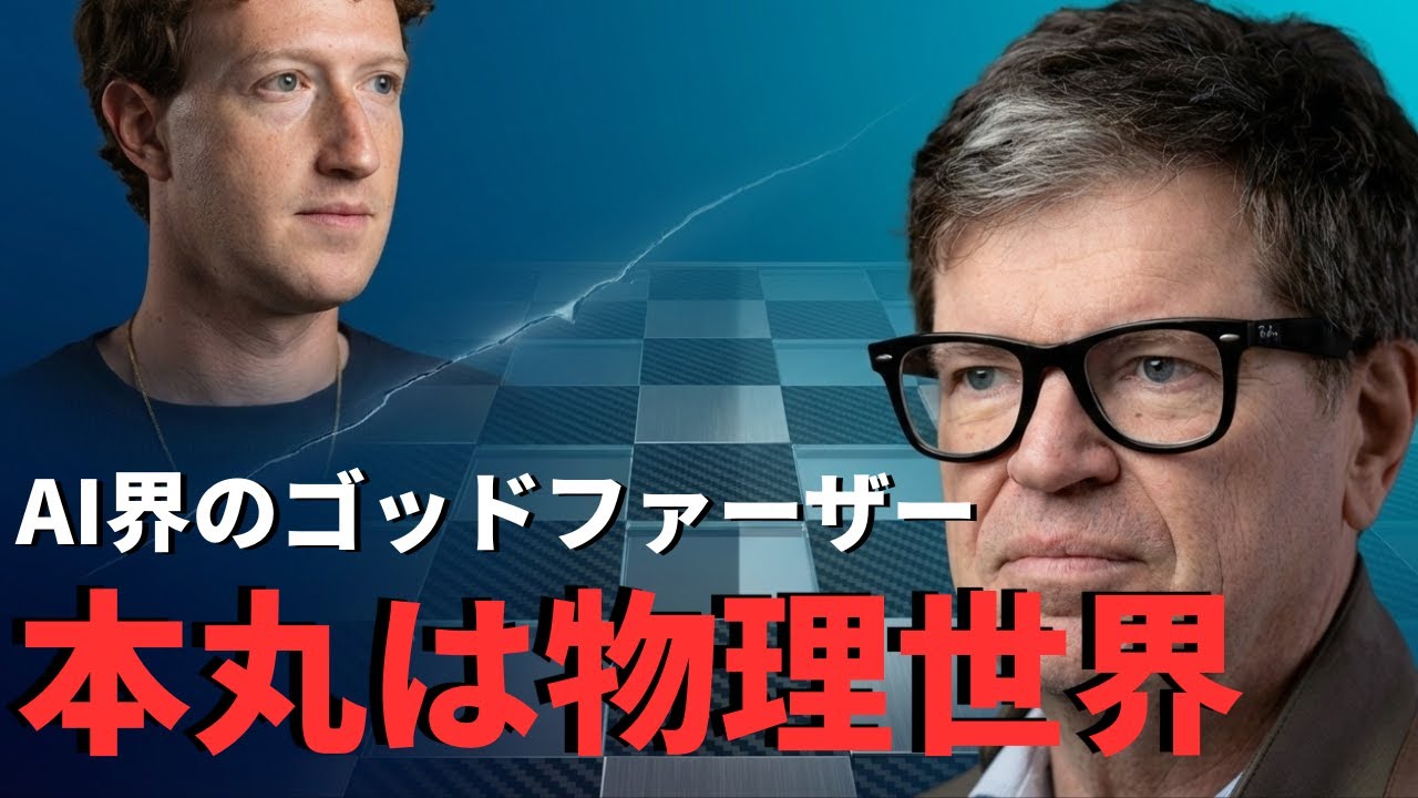 ヤン・ルカンがMetaを去った理由とは？｜LLMは「行き止まり」