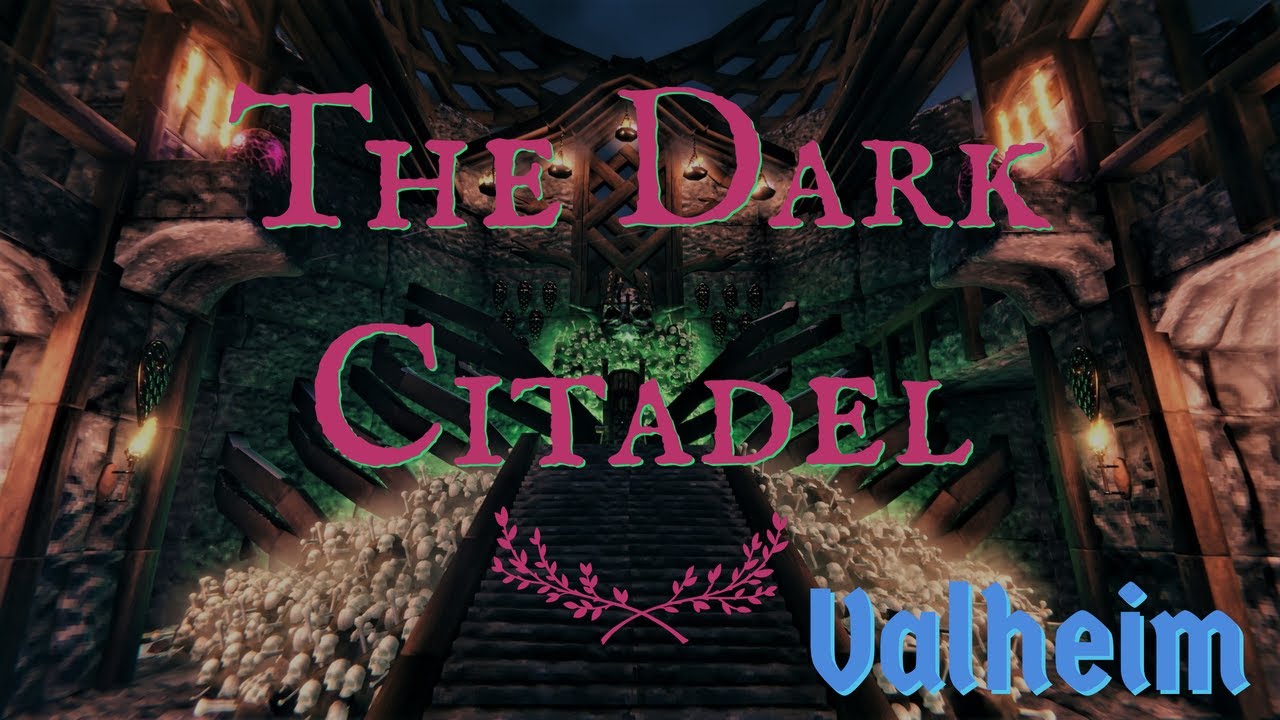 Valheim Build - The Dark Citadel of Minas Tirith