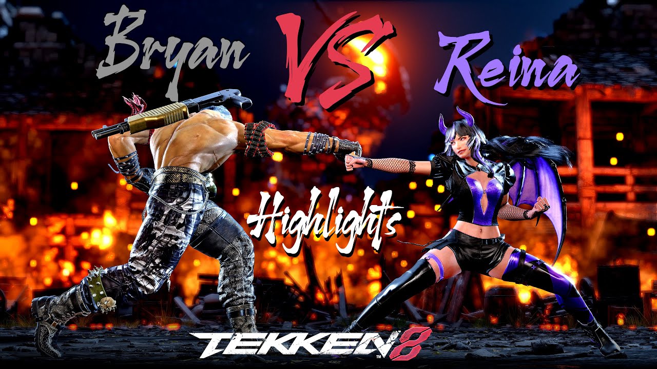 Tekken 8 Highlights - Bryan VS Reina (Featuring @supergouki3503)​