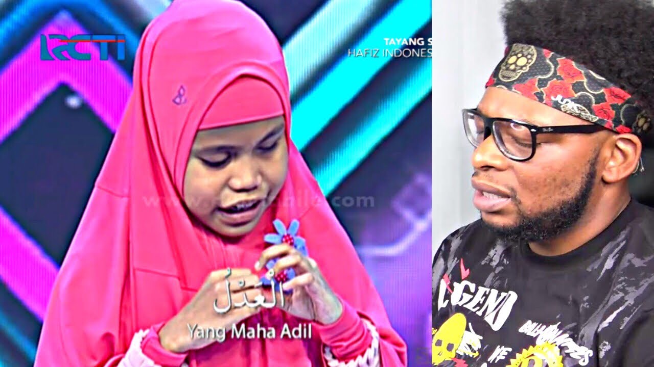 CATHOLIC REACTS TO HAFIZ INDONESIA 2018 - Hafalan Almaul Husna Kayla Bikin Satu Studio Menangis