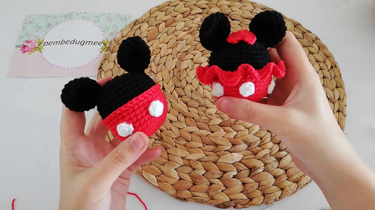 Mickey Minnie Mouse Anahtarlık Yapılışı