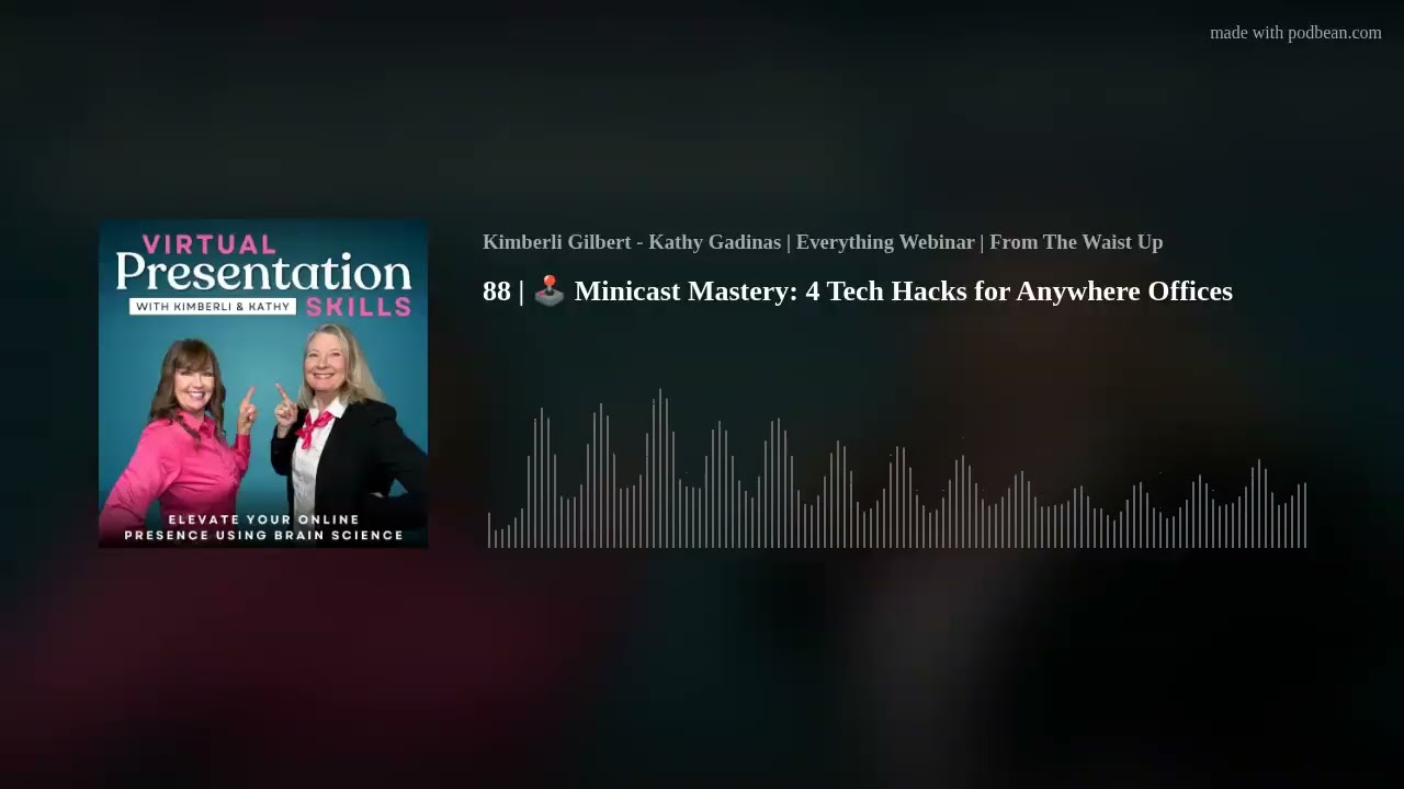 88 | 🕹️ Minicast Mastery: 4 Tech Hacks for Anywhere Offices