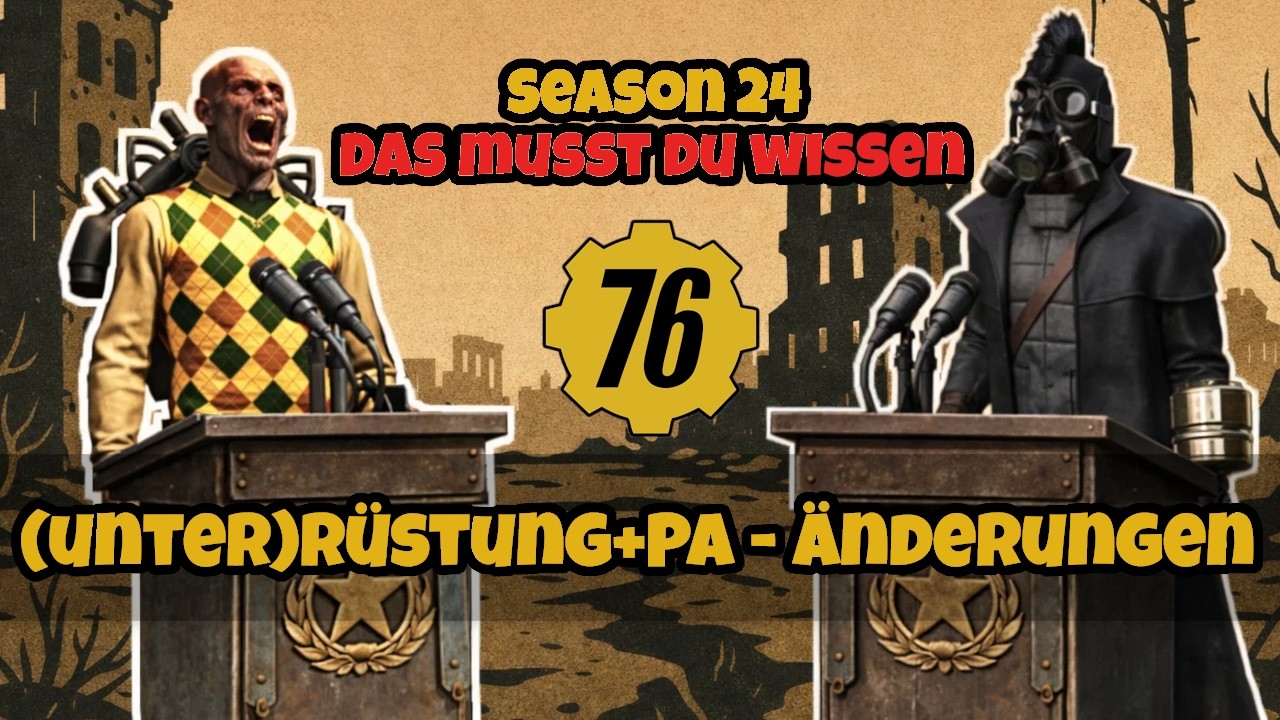 die WICHTIGSTEN ÄNDERUNGEN kurz und knapp mit @tobkog - Unterrüstung und PA - Fallout 76 - Deutsch