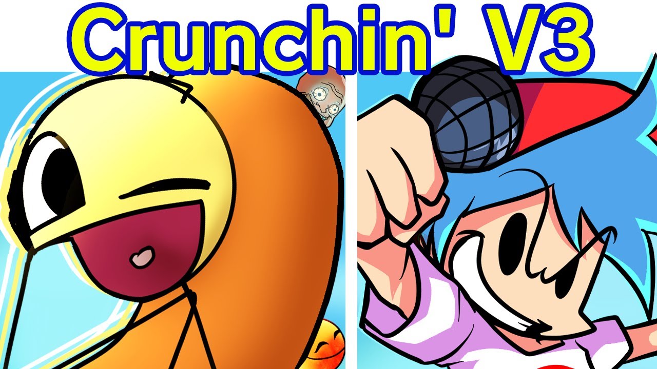 Friday Night Funkin' VS Friday Night Crunchin' WEEK 3, V3 (FNF Mod) (Trollface/Alert/Epic Face)